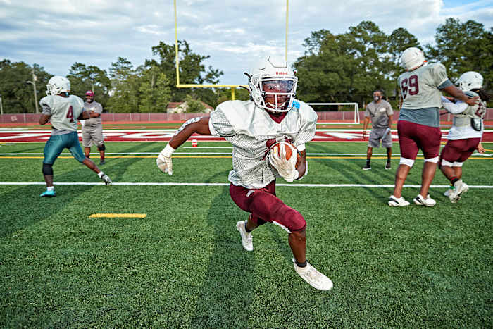 The Trojans got the kinks out early, but their conditioning would be akin to interval training: start, stop, start, stop.